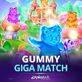 Gummy Giga Match slot game on OK Laro